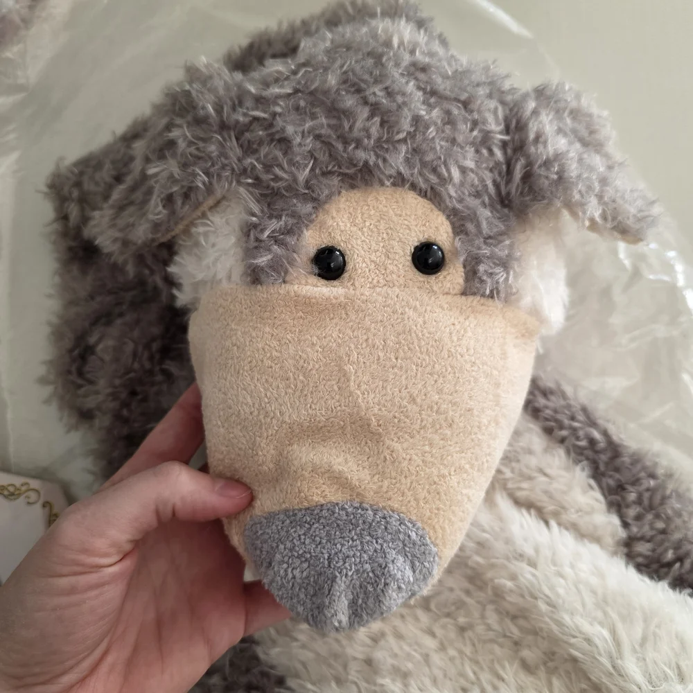 Wolf Costume Toddler- Gray and Cream - Picture 1 of 7